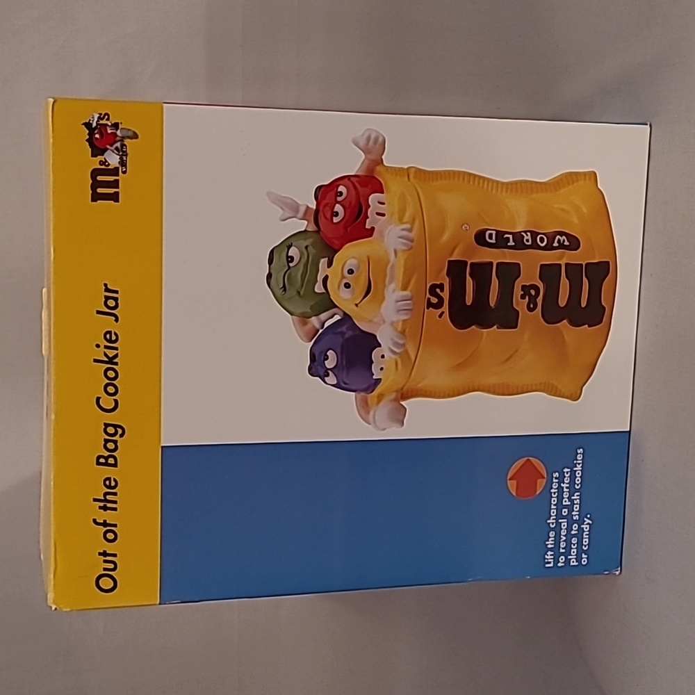 M&M's World Las Vegas Out of the Bag Cookie Jar